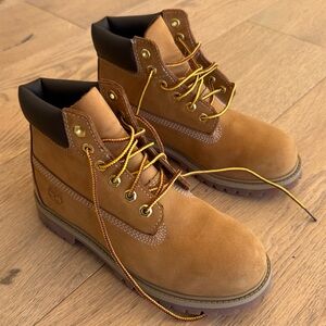 Timberland kids Brown Leather Boots 2.5